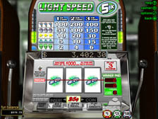 Ligth Speed - Single Line Slot